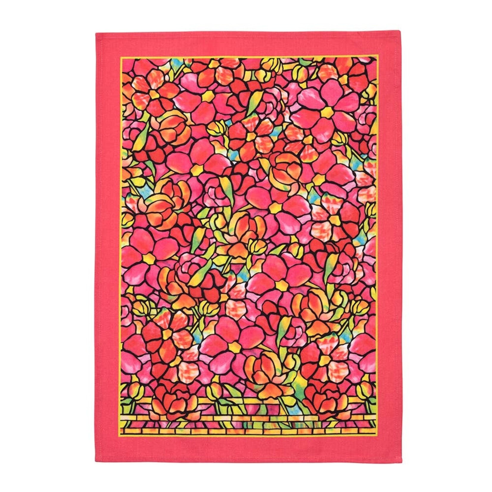 Modgy Modgy Tea Towel Louis C. Tiffany Pink Peony