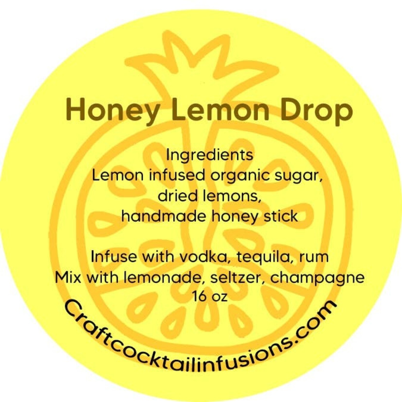 Craft Cocktail Infusions Craft Cocktail Infusions-Honey Lemon Drop Cocktail Kit