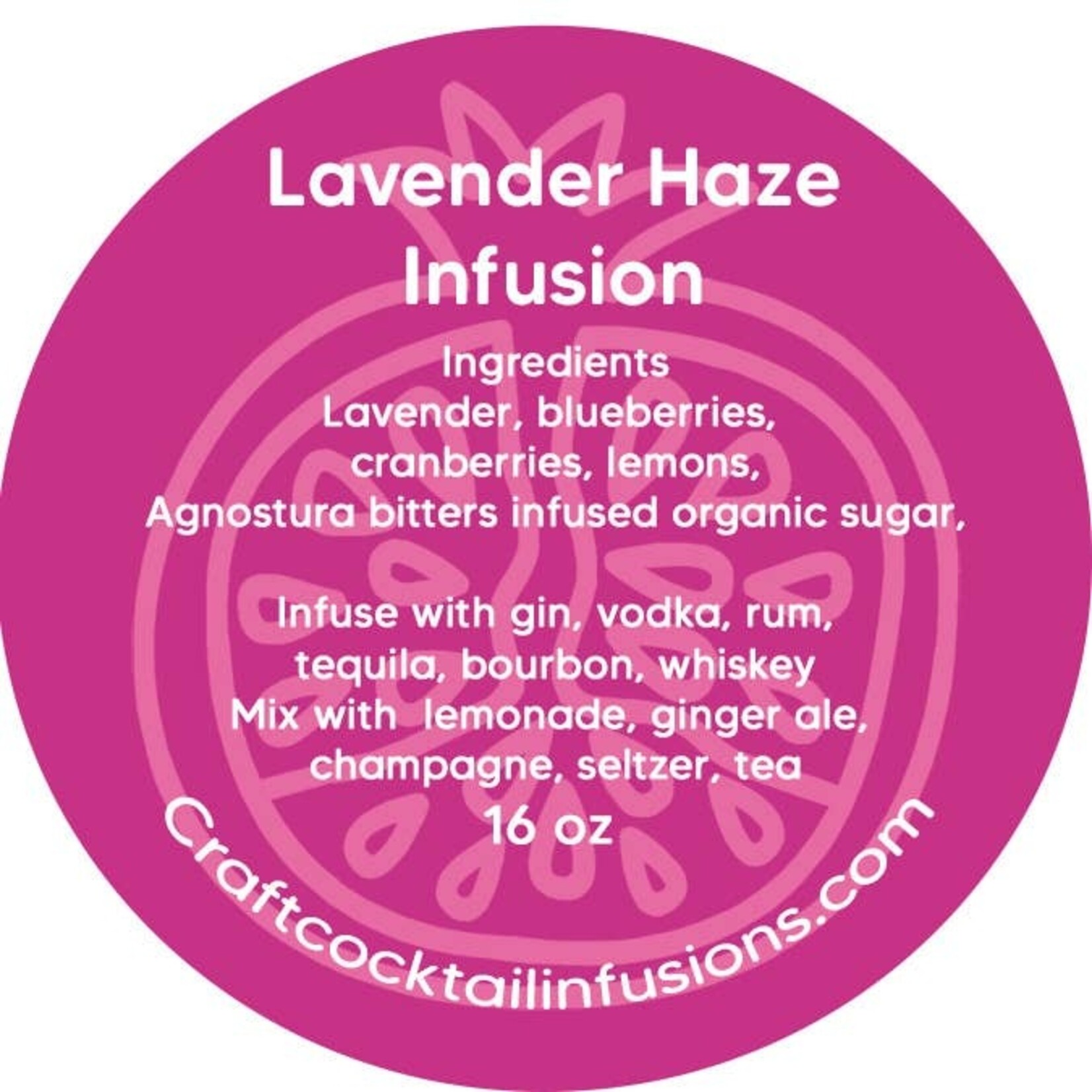 Craft Cocktail Infusions Craft Cocktail Infusions-Lavender Haze Cocktail Infusions