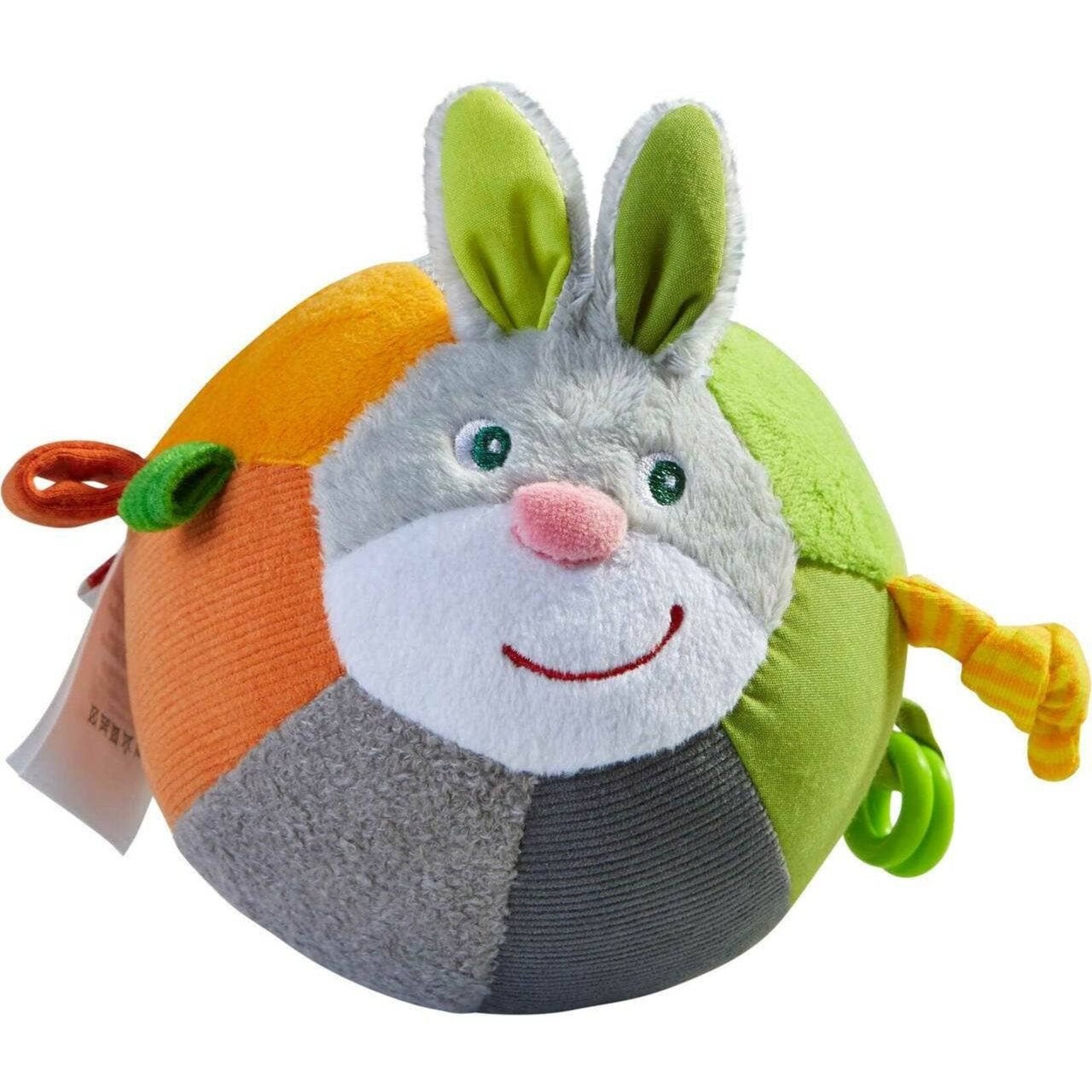 Haba Haba-Soft Bunny Ball with Rattling Effects