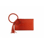 Handbag Factory Corp Tassel Clutch- Bor