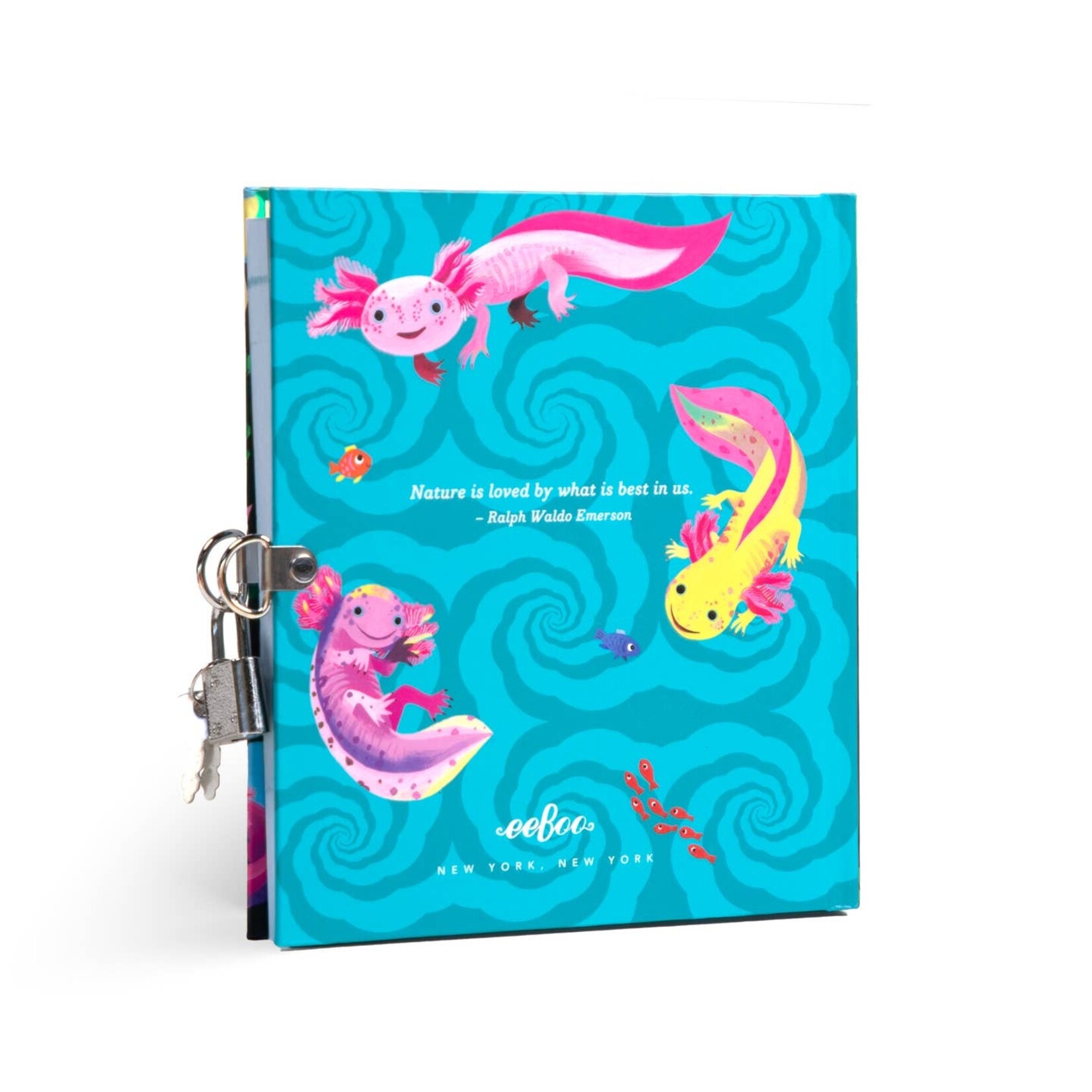 Eeboo Axolotl Journal