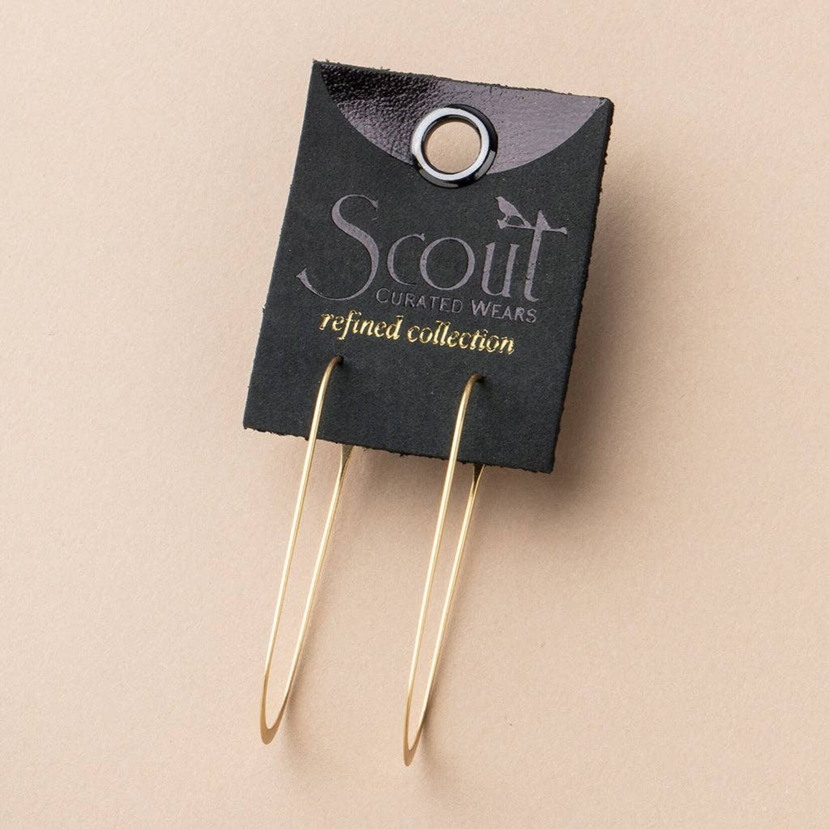 Scout Curated Wears SCW-Refined Earring Collection - Cosmic Oval/Gold