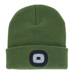 DMerch LED Beanie Olive