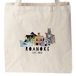 Moonlight Makers Roanoke Skyline Tote Bag