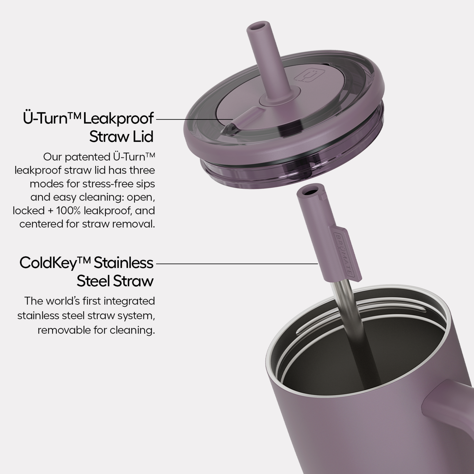 Brumate Brumate 40oz Era Lilac Dusk