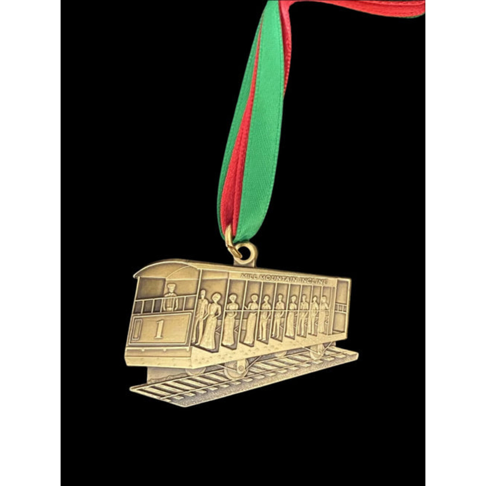 BT Enterprises VA Ornament Company-Mill Mountain Trolley Ornament