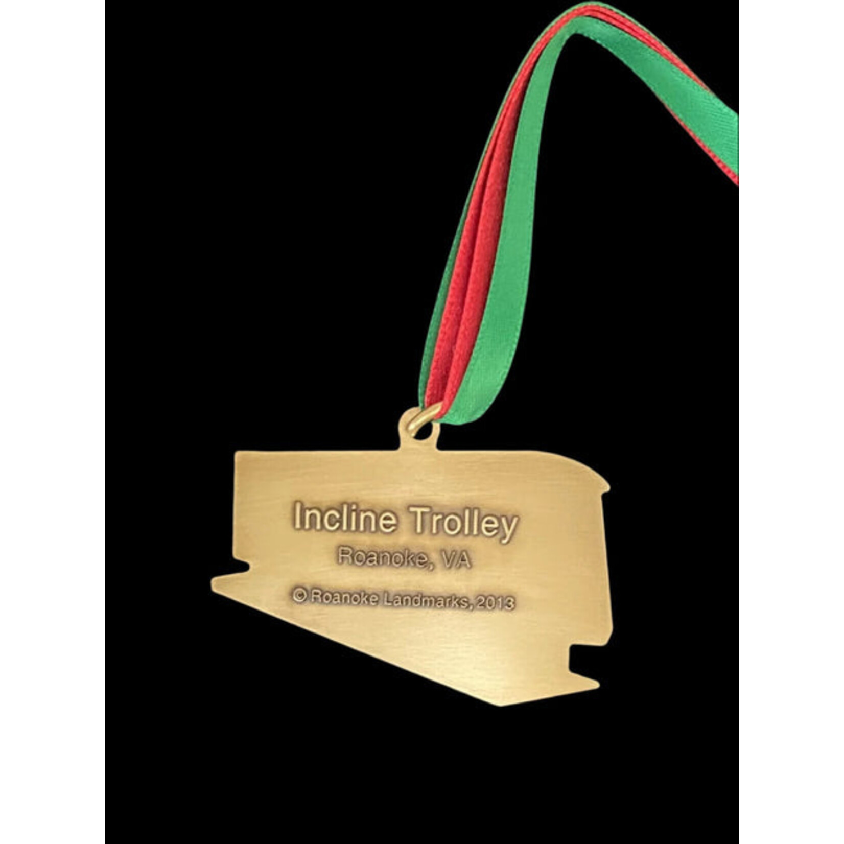 BT Enterprises VA Ornament Company-Mill Mountain Trolley Ornament