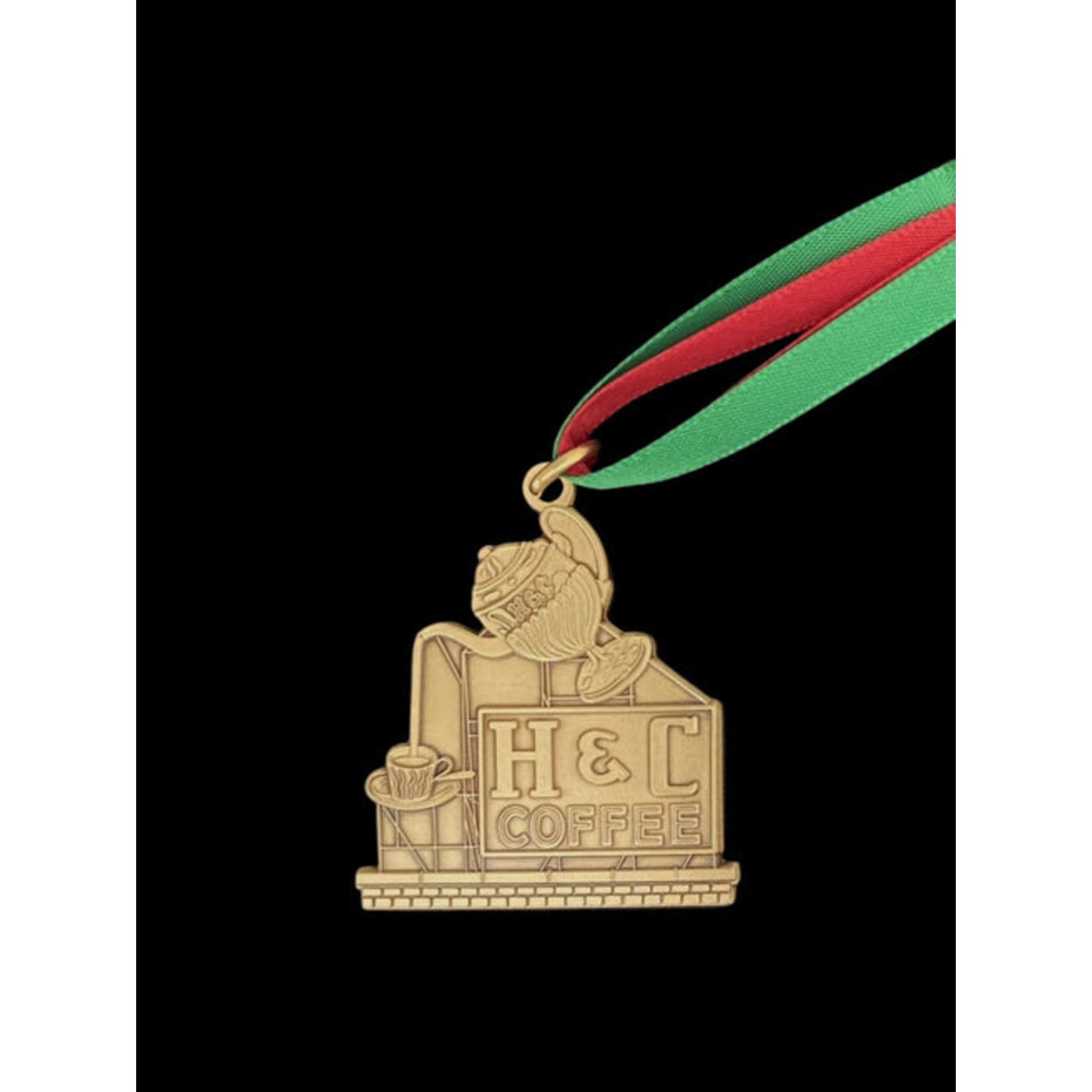 BT Enterprises VA Ornament Company-H&C Coffee Sign Ornament