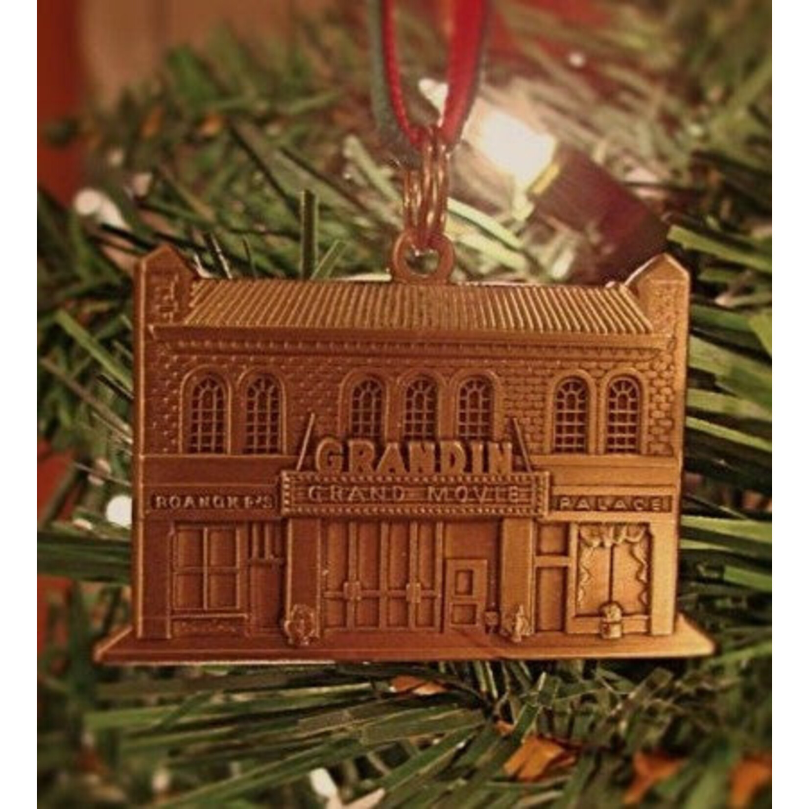 BT Enterprises VA Ornament Company-Grandin Theatre Ornament