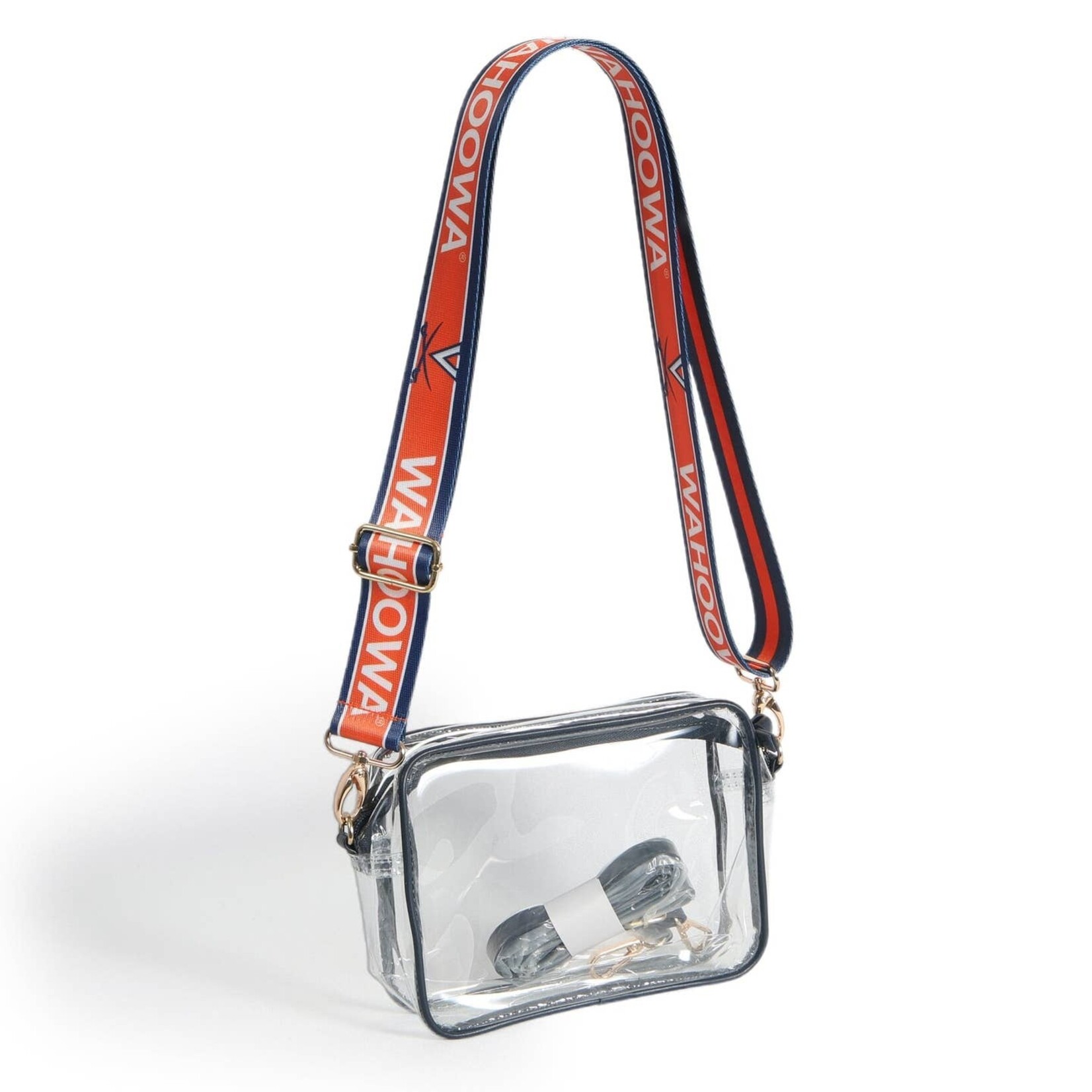 Desden Desden-UVA Clear Purse with Strap