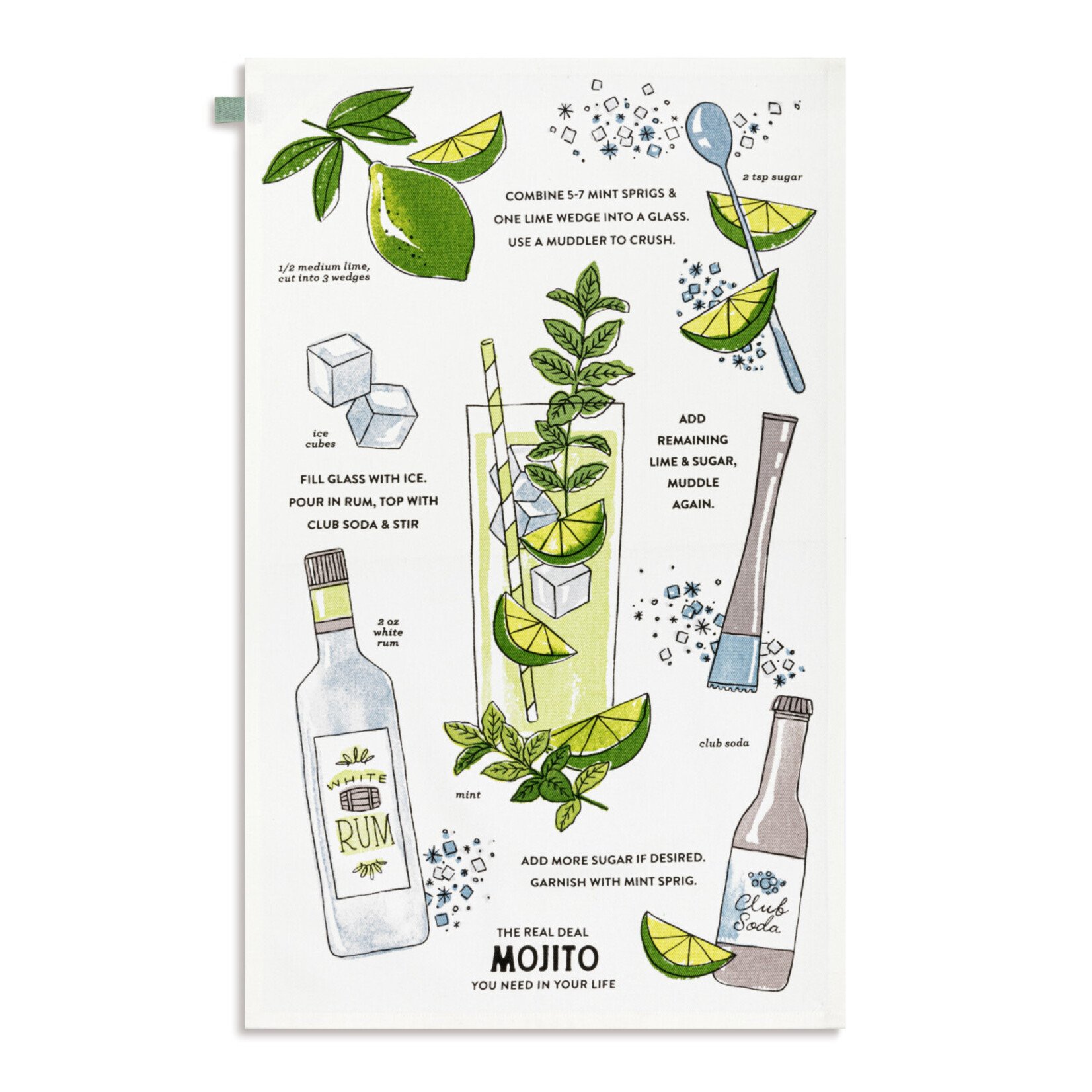 Demdaco Demdaco-Mojito Kitchen Towel