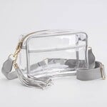Hana Clear Camera Bag-Silver