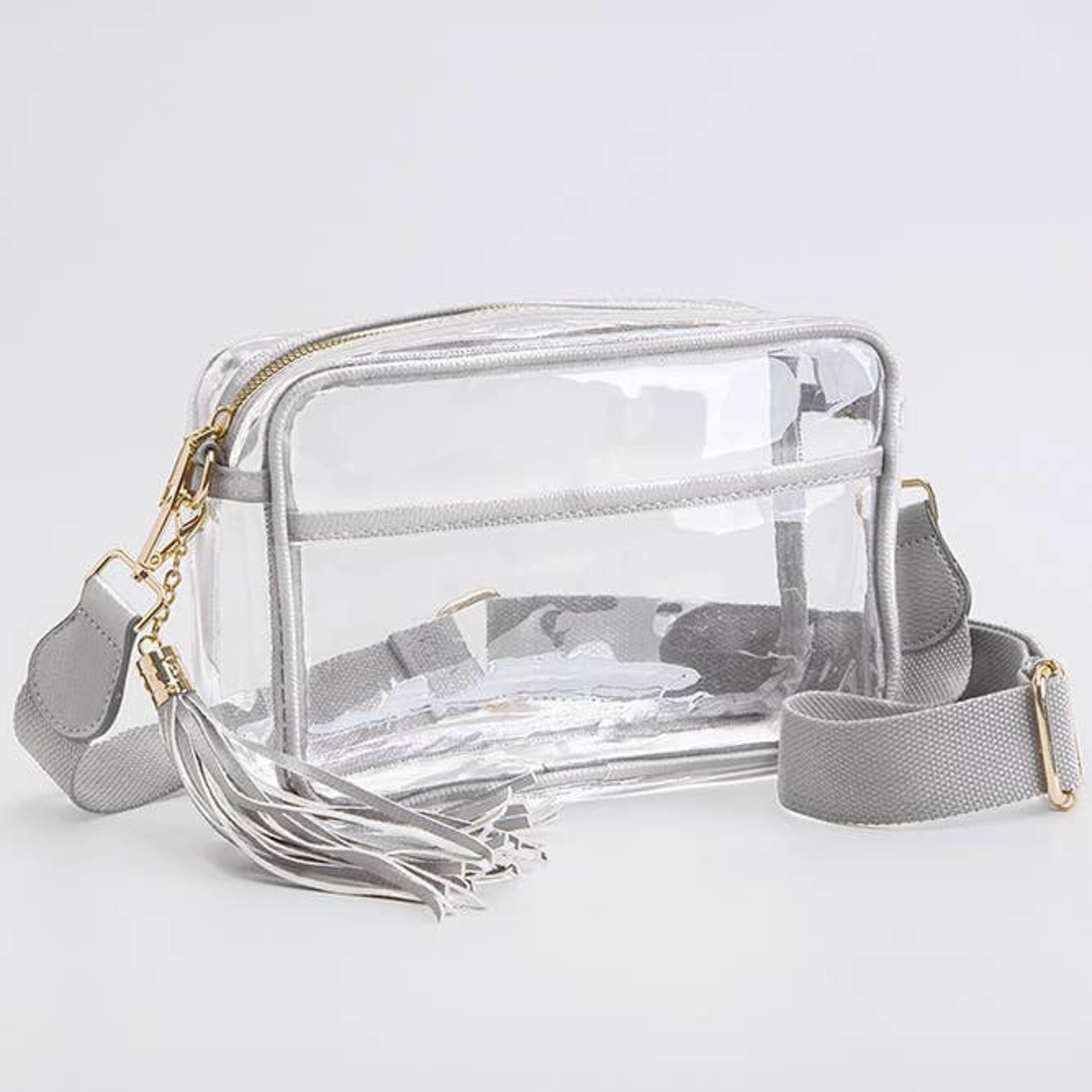 Hana Hana-Clear Camera Bag-Silver