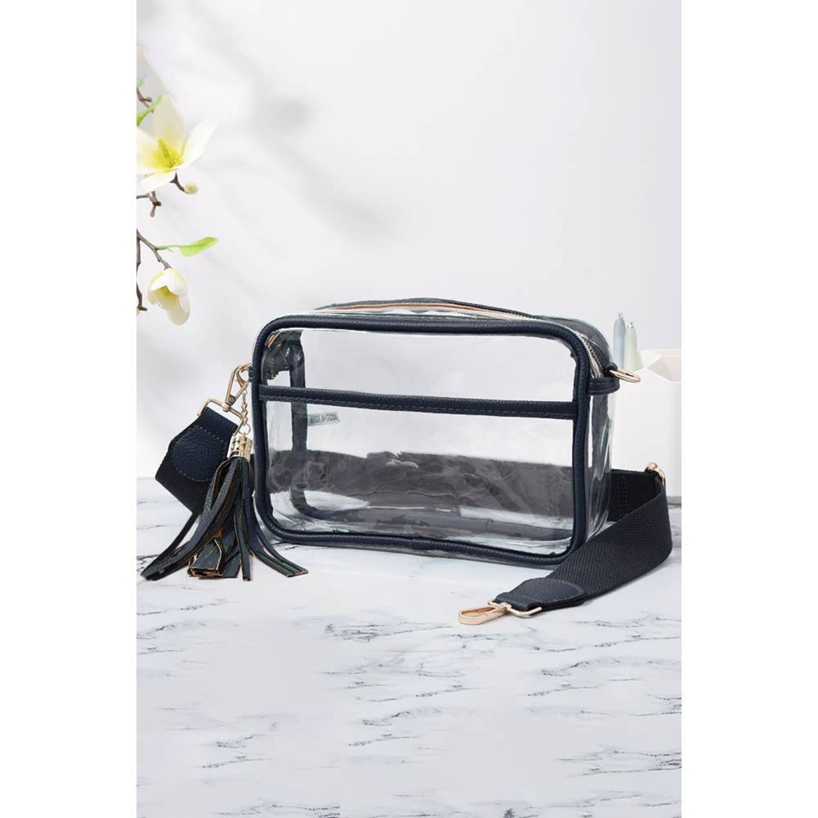 Hana Hana-Clear Camera Bag-Navy