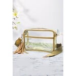 Hana Clear Camera Bag-Gold