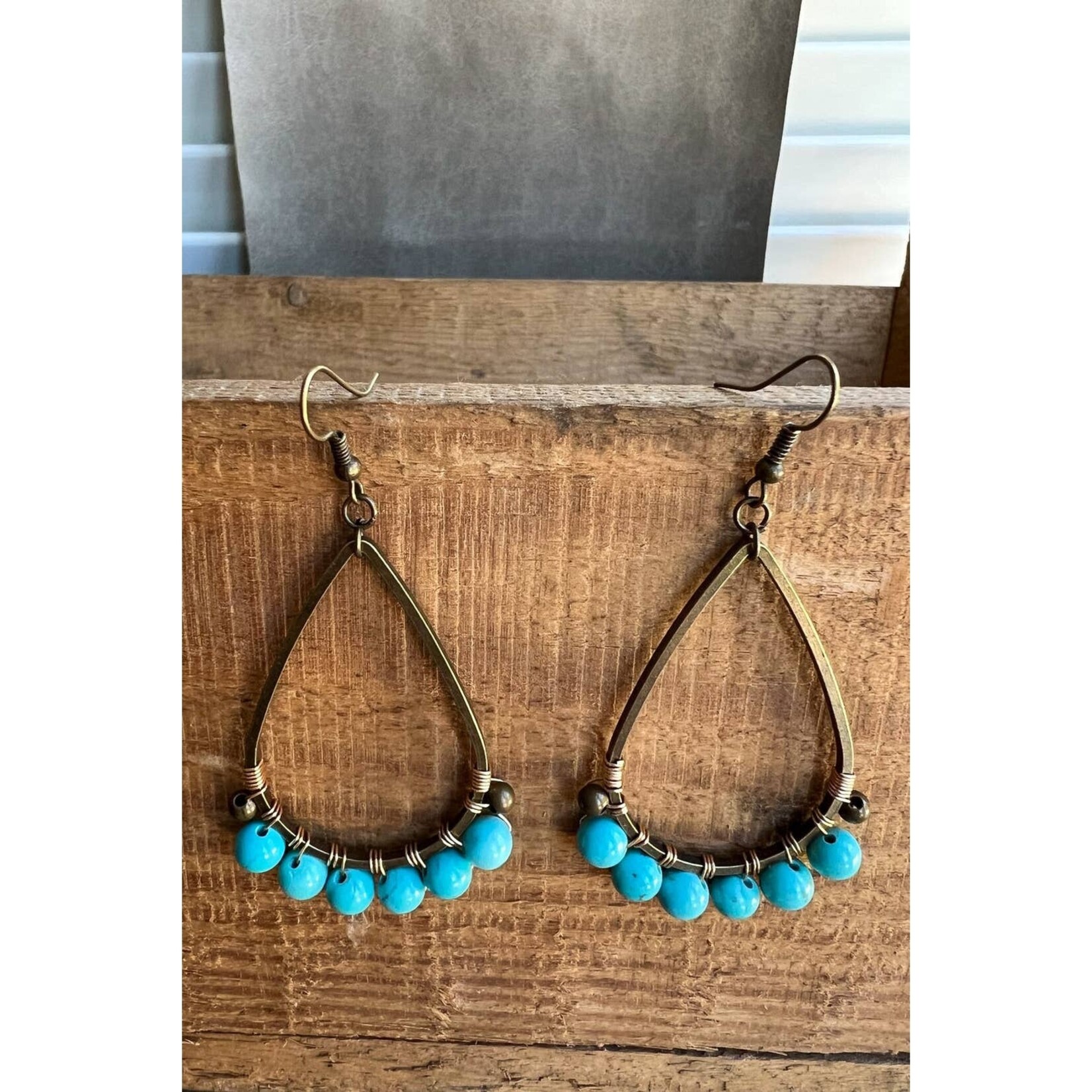 Dylan Designs Dylan Designs-Cody Earrings Turquoise