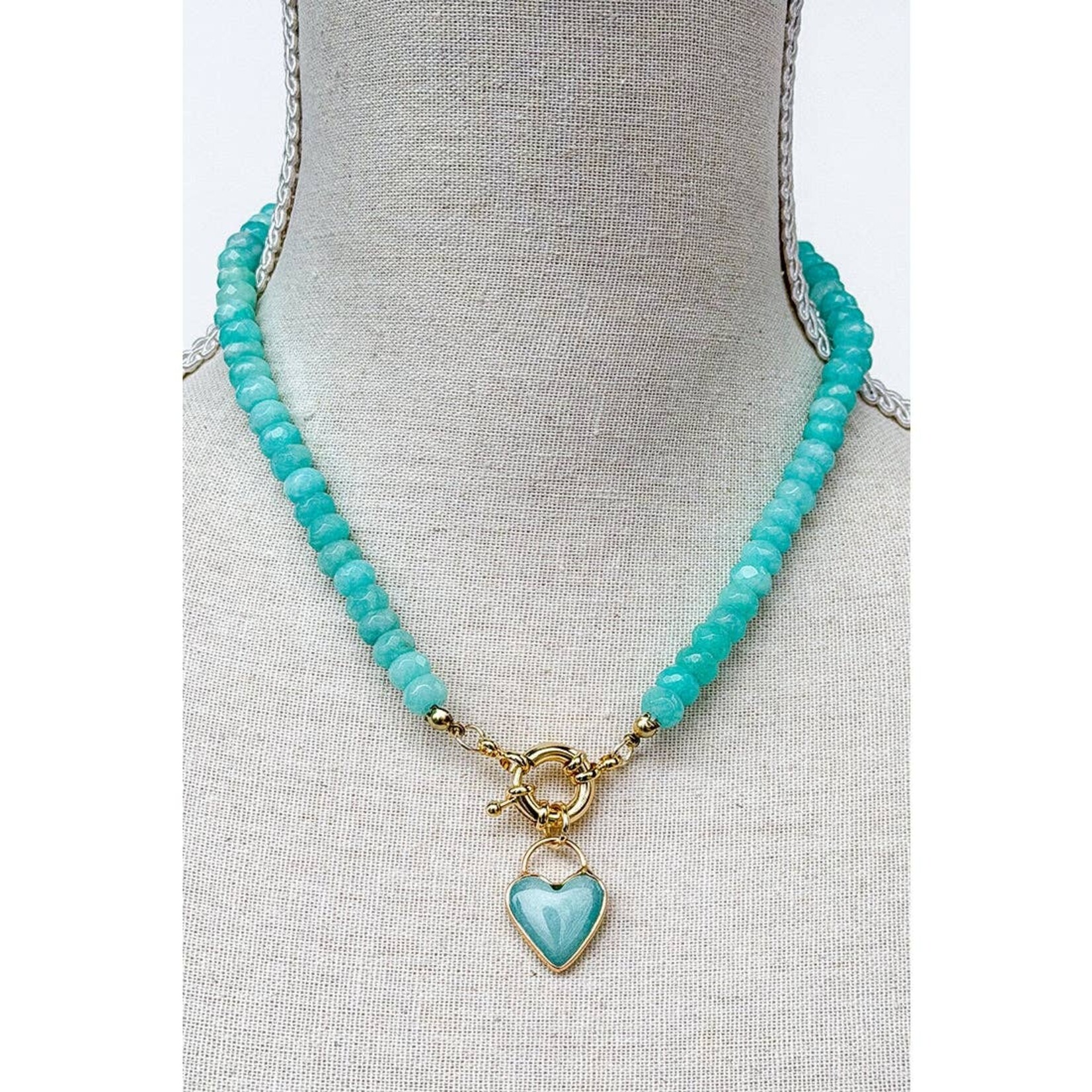 Dylan Designs Dylan Designs- Connie Necklace Light Blue