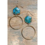 Dylan Designs Janet Earrings Turquoise