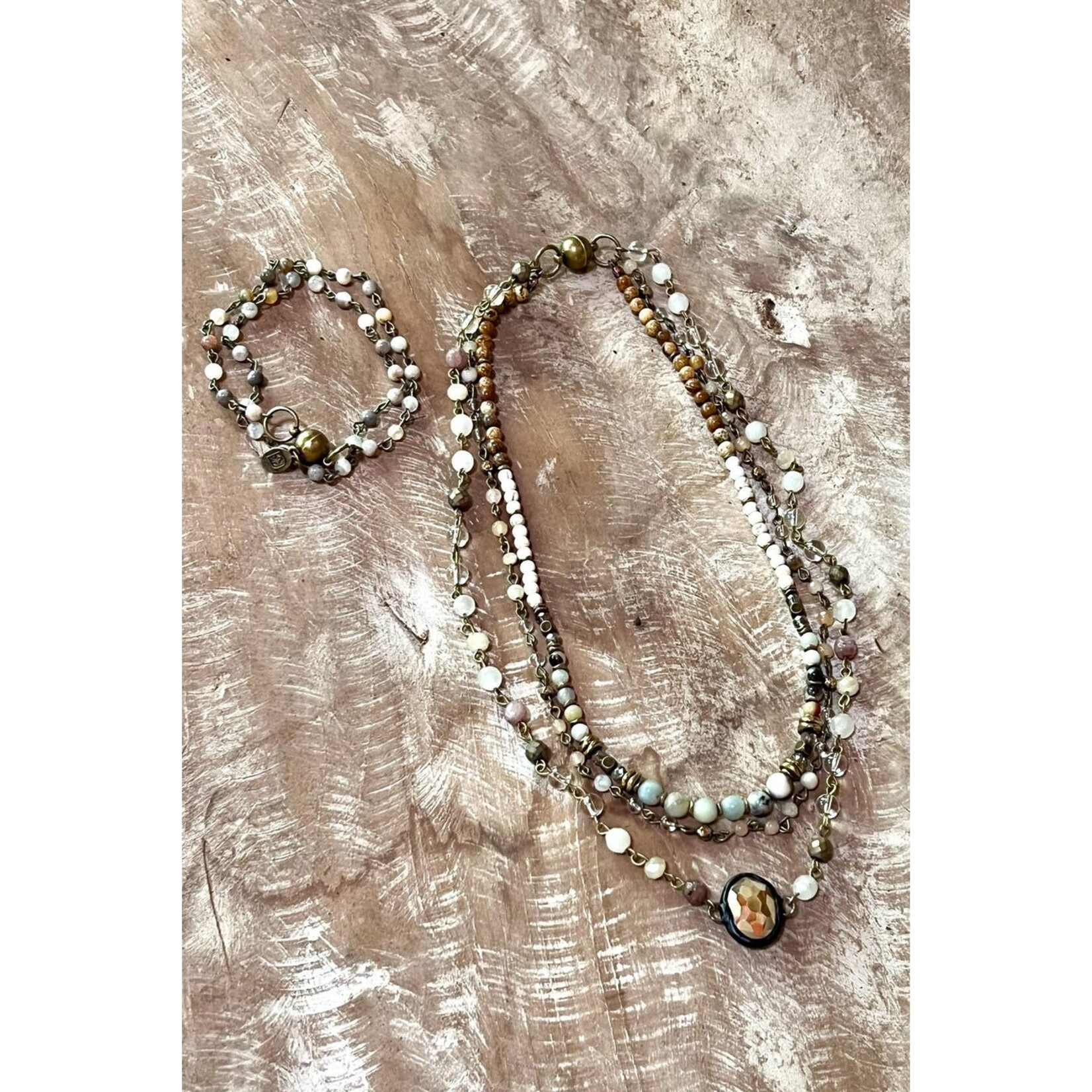 Dylan Designs Dylan Justina Necklace Blue