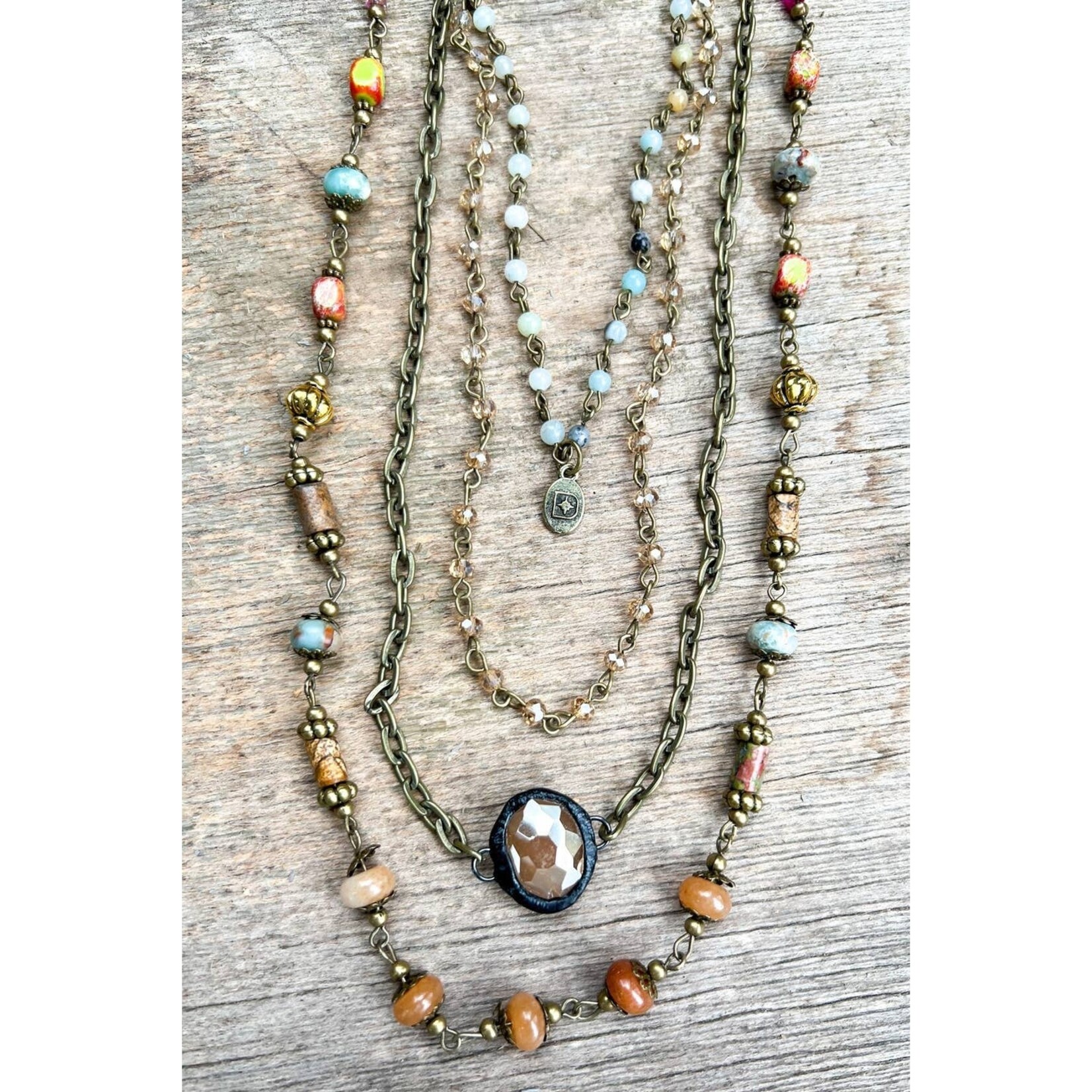 Dylan Designs Dylan Justina Necklace Blue