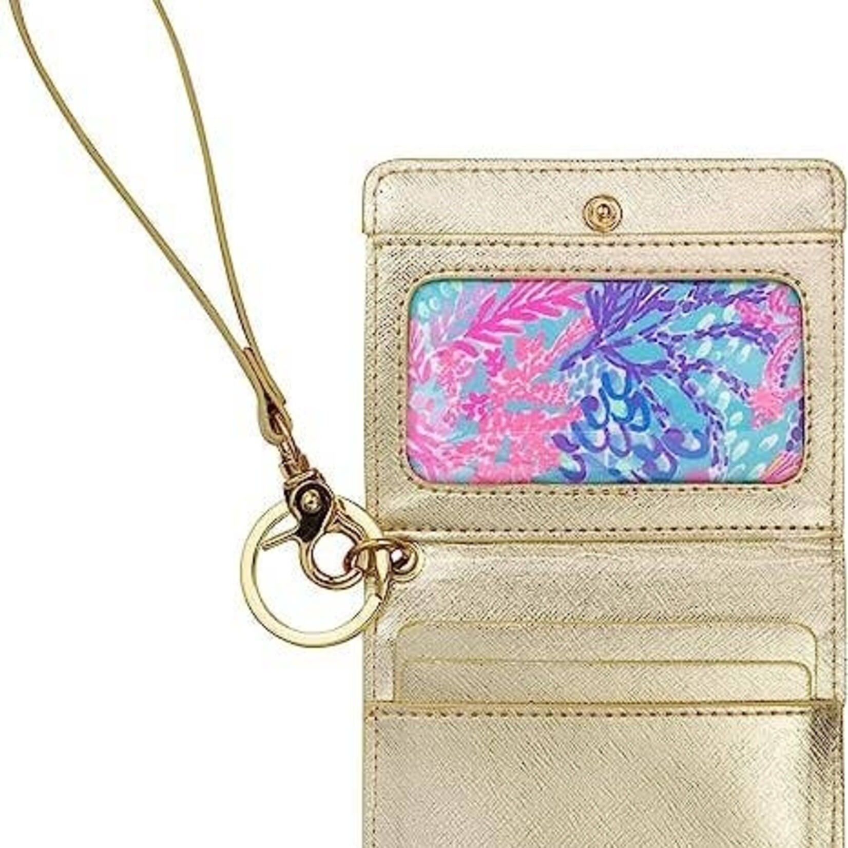 Lilly Pulitzer Lilly Pulitzer- Snap Card Case Splendor in the Sand