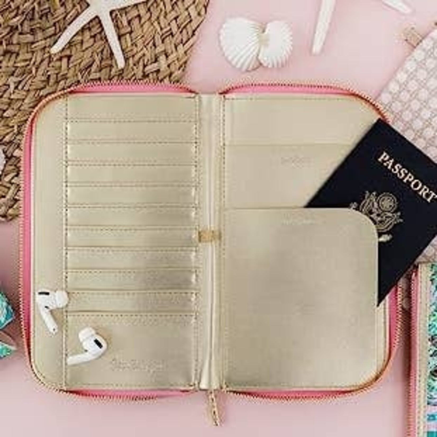 Lilly Pulitzer Lilly Pulitzer-Travel Passport Wallet Chick Magnet