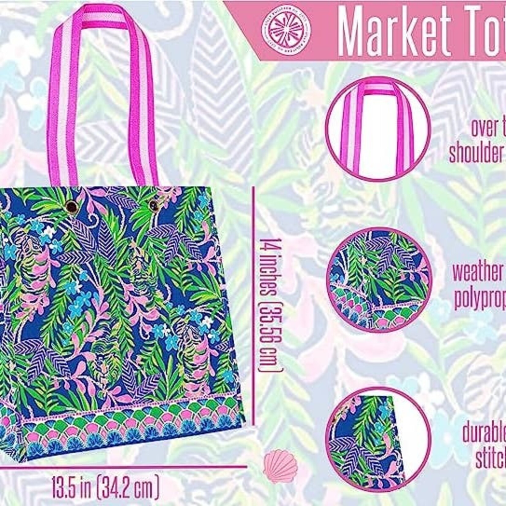 Lilly Pulitzer Lilly Pulitzer-Market Shopper, How You Like Me Prowl