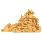 Totally Bamboo Virginia Cutting Board with Engraved Artwork