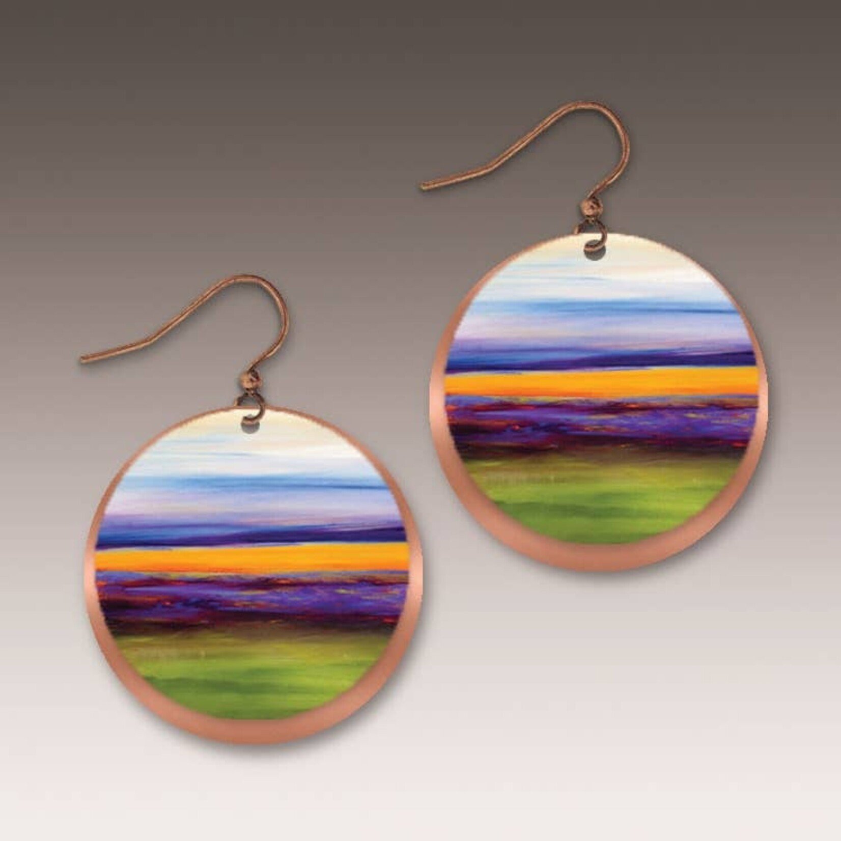 DC Designs DC Designs-Multicolor Horizon Halo Earrings-10NRE