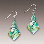 DC Designs Cool Green Dangle Earrings-6CBP