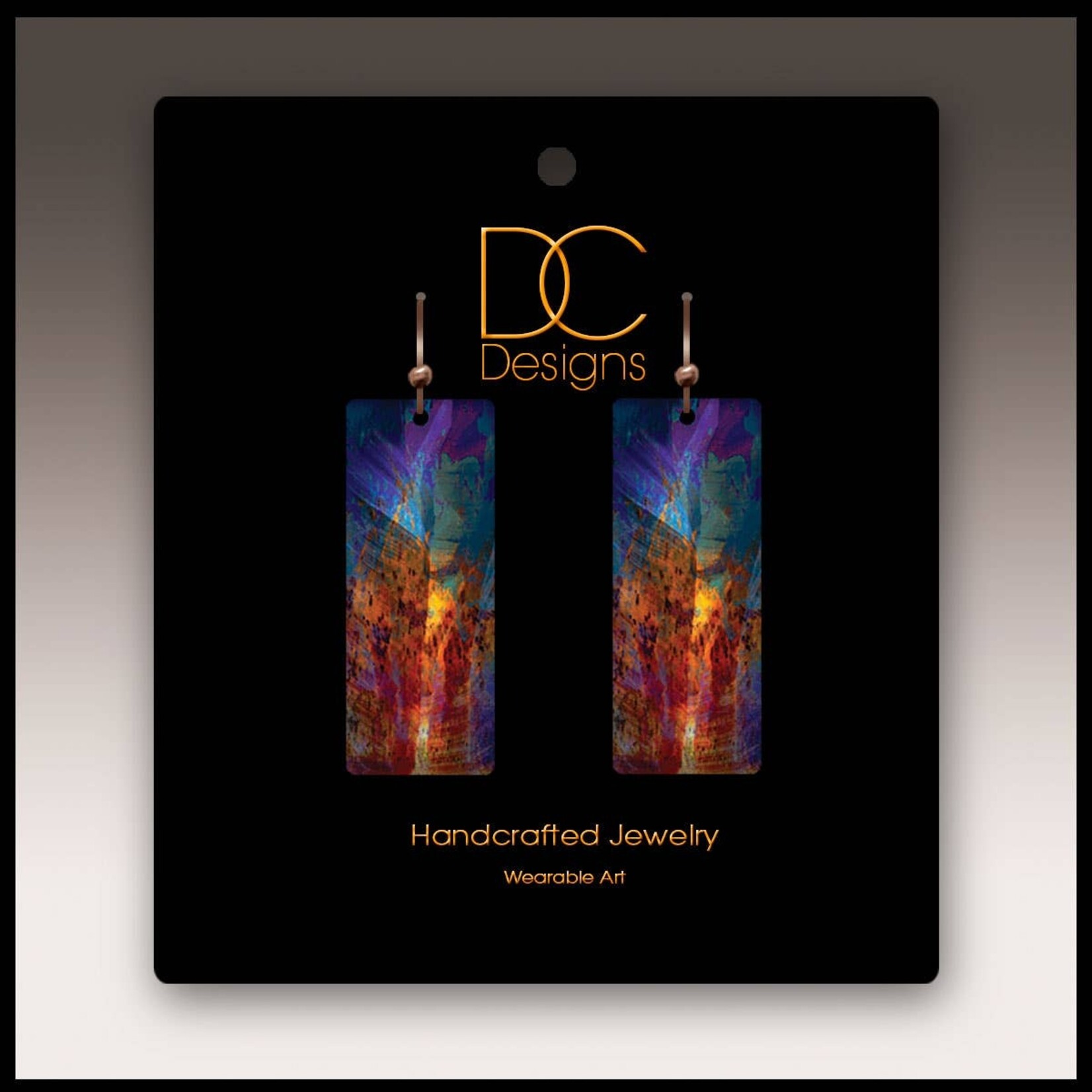 DC Designs DC Designs-Canyon Rust Handmade Earrings-ME9CE
