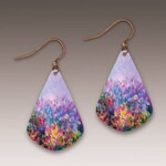 DC Designs Rainbow Abstract Floral Earrings1NJE