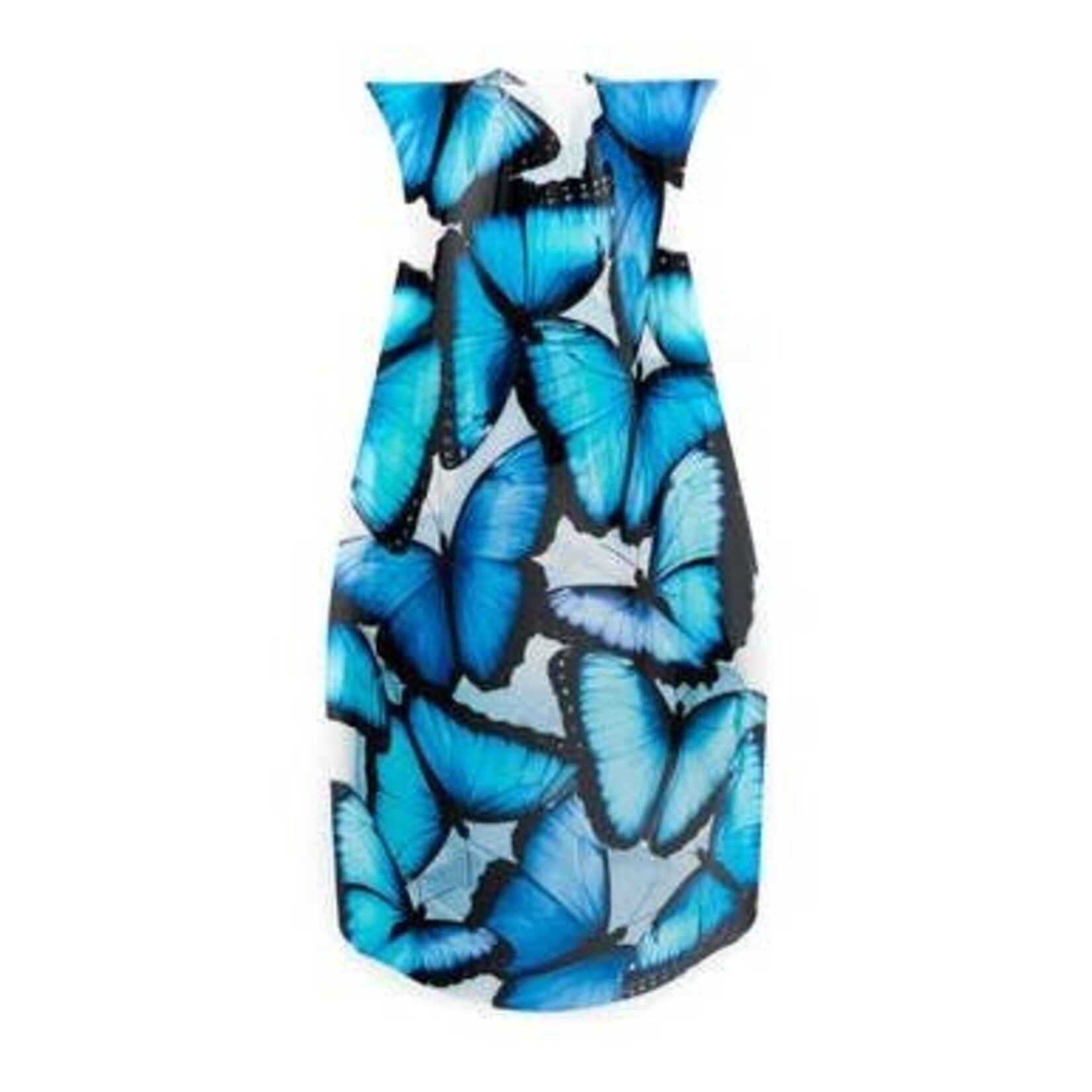 Modgy Modgy Vase-Blue Morpho Butterfly
