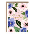 Biely & Shoaf Floral Happy Engagement Card