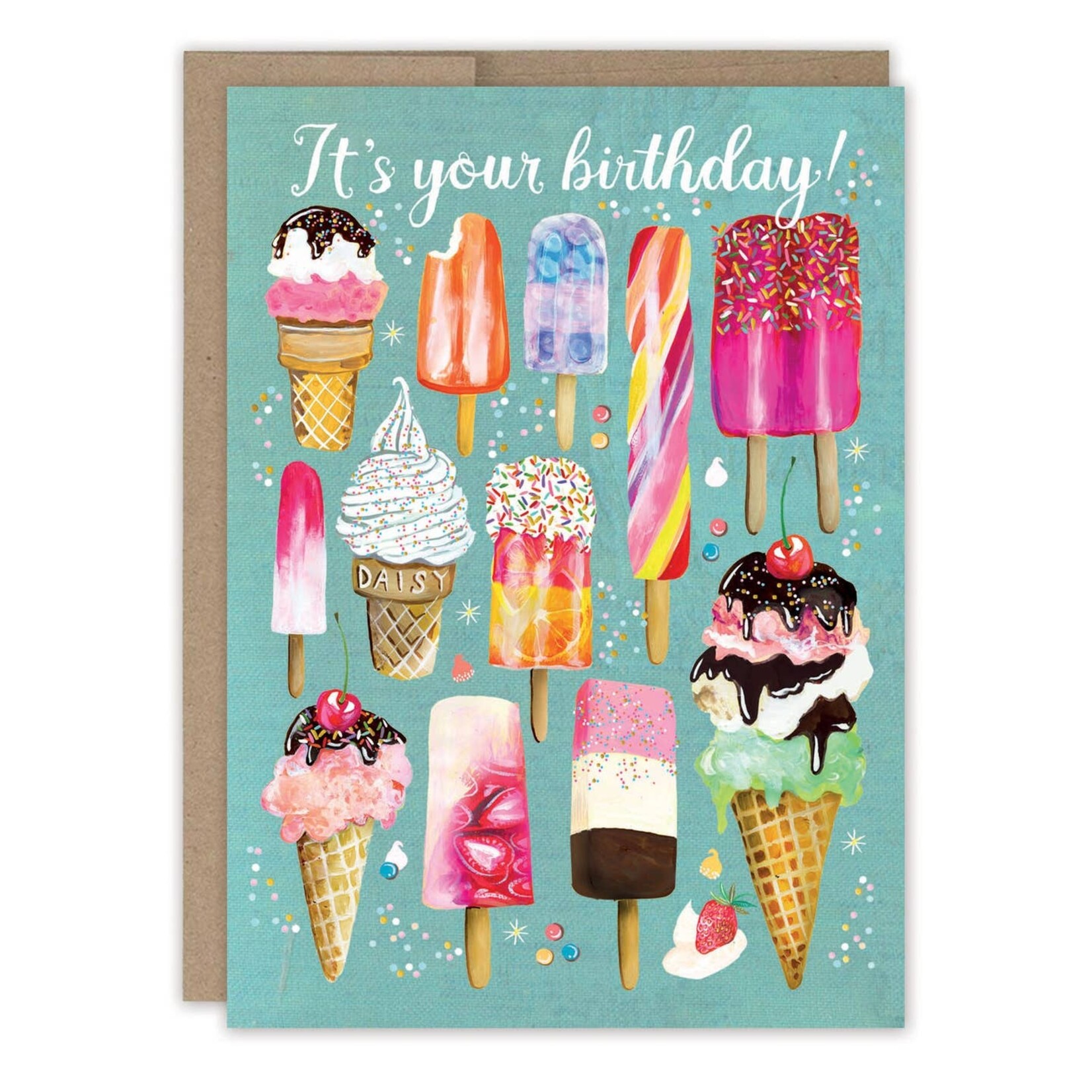 Biely & Shoaf Biely & Shoaf-Frozen Treats Birthday Card