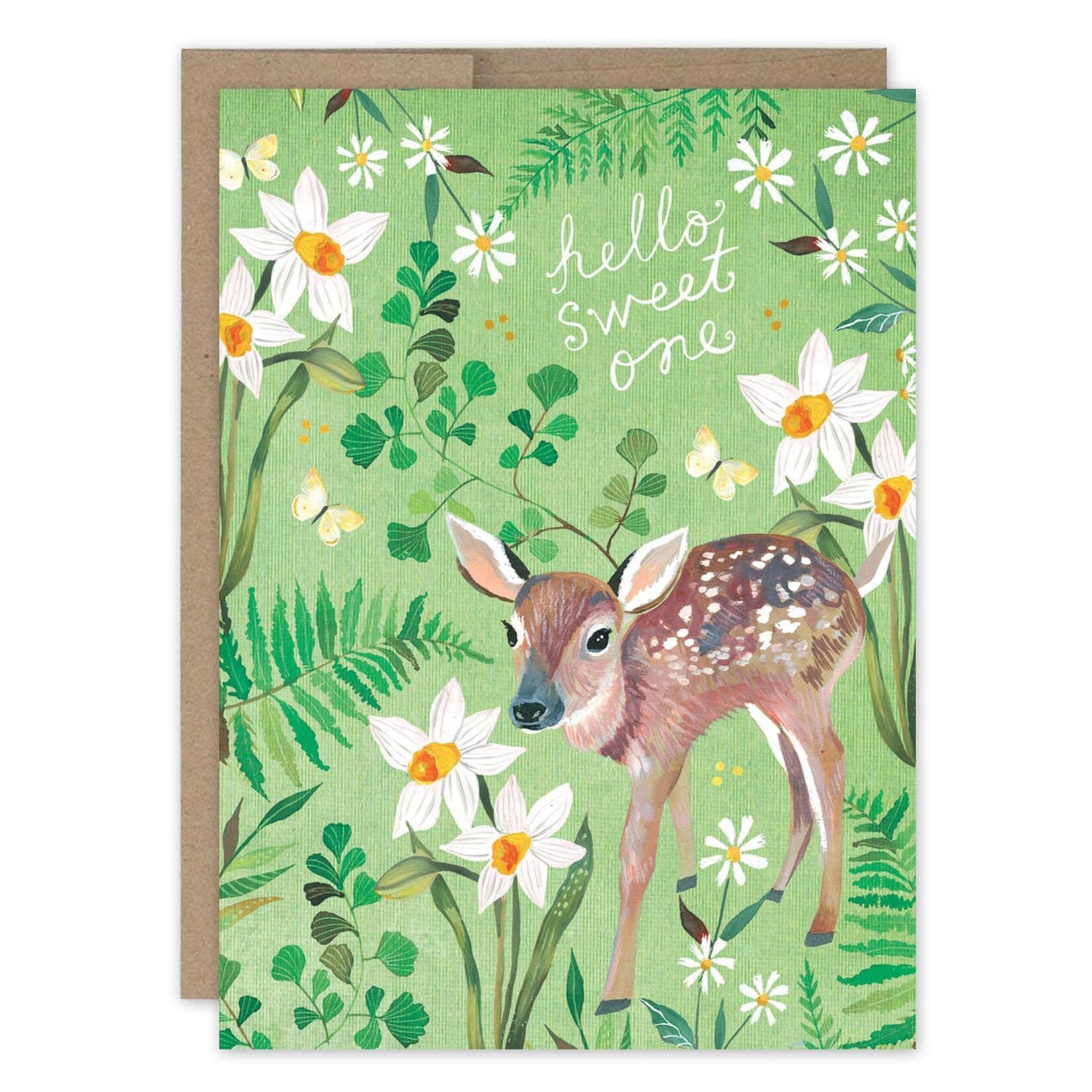 Biely & Shoaf Biely & Shoaf-Fawn New Baby Card