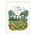 Biely & Shoaf Clothesline Baby Card
