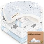 Kea Babies 6 pack Organic  Washcloths Constellation