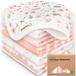 Kea Babies 6-Pack Organic Cami Baby Washcloths