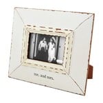 Mudpie Mr. and Mrs. Distressed Frame