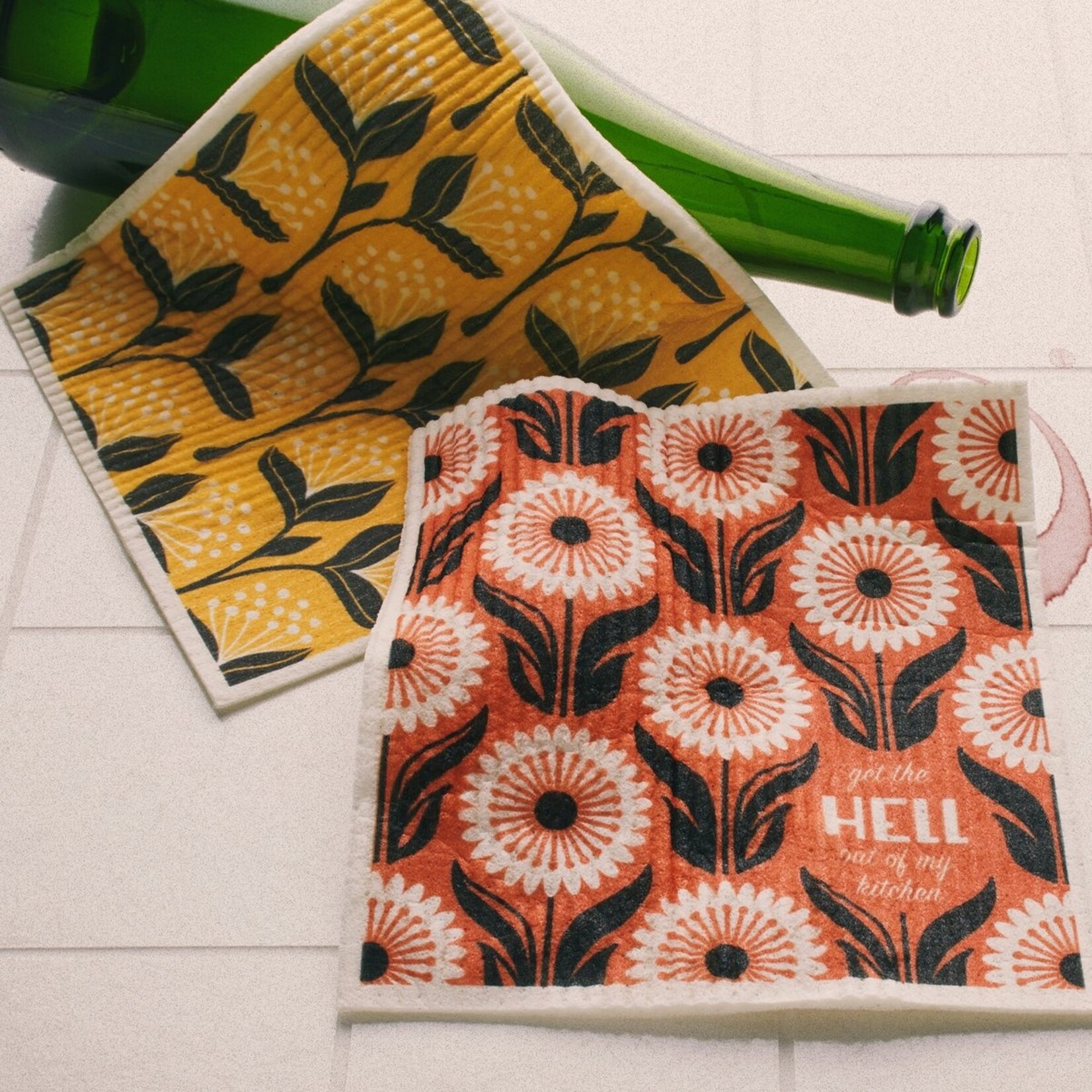 Primitives by Kathy Primitives By Kathy-Get Out Swedish Dishcloth Set