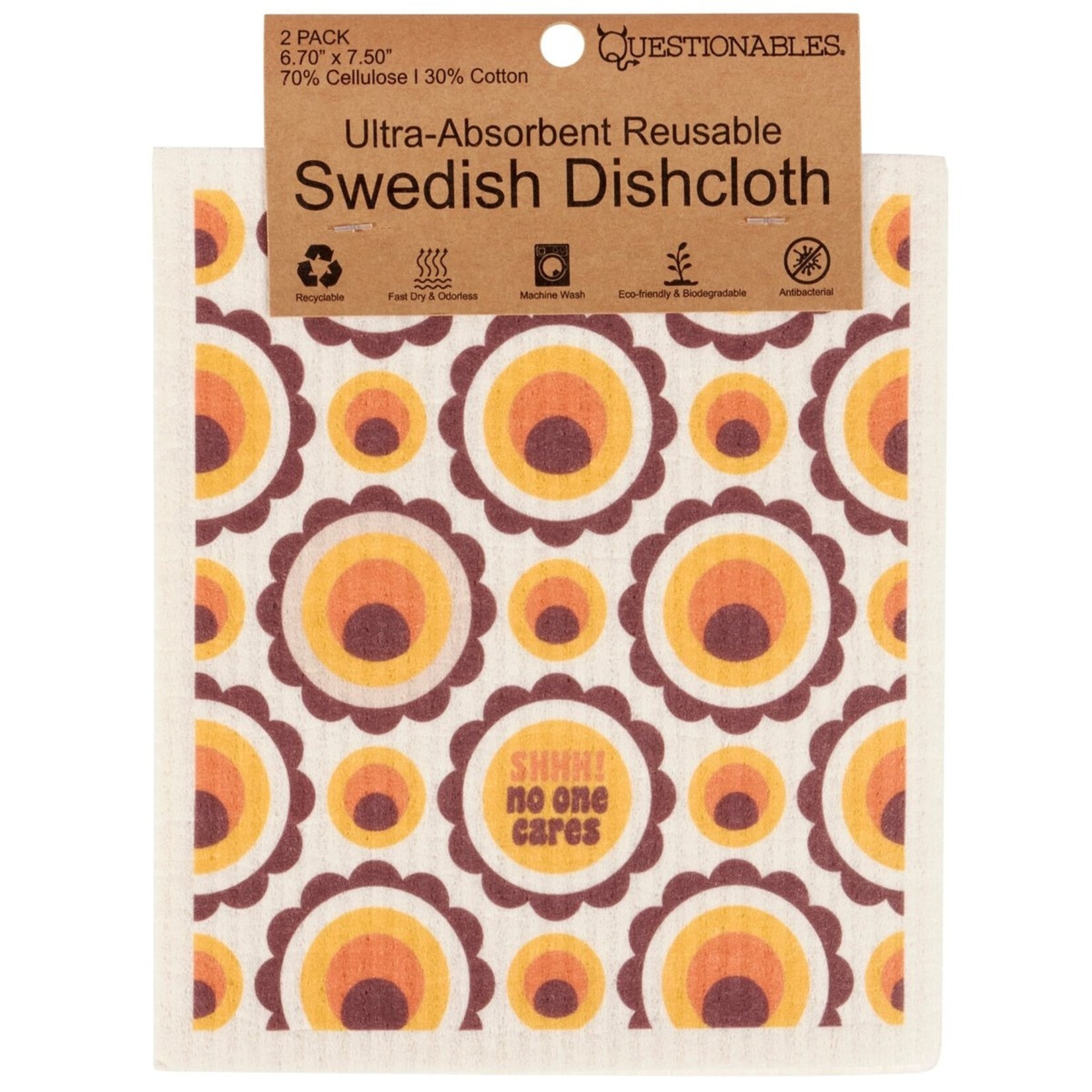 Primitives by Kathy Primitives by Kathy-No One Swedish Dishcloth Set