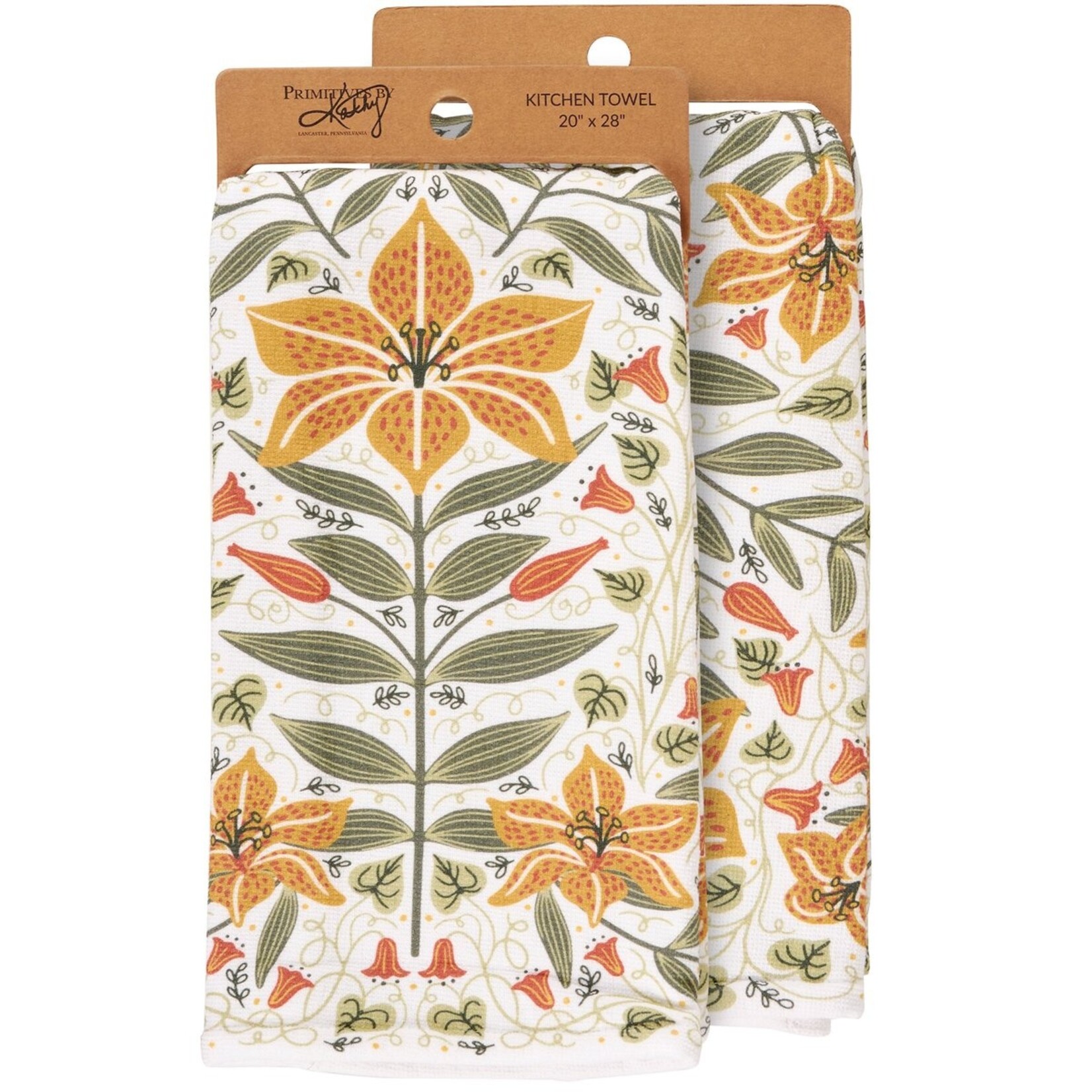 Primitives by Kathy Primitives by Kathy-Nouveau Lily Kitchen Towel