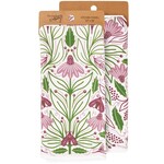 Primitives by Kathy Purple Floral Kitchen Towel