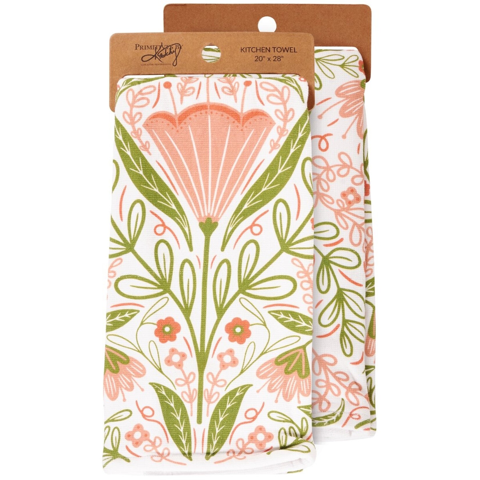 Primitives by Kathy Primitives by Kathy-Blossom Folk Art Kitchen Towel