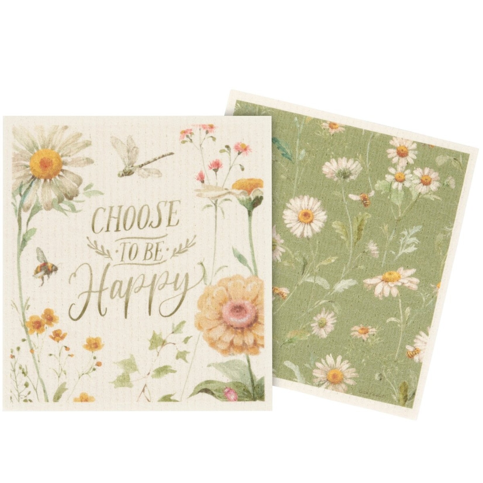 Primitives by Kathy Primitives by Kathy-Choose Happy Swedish Dishcloth Set