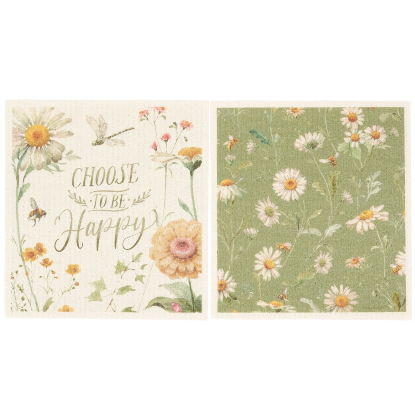 Primitives by Kathy Primitives by Kathy-Choose Happy Swedish Dishcloth Set