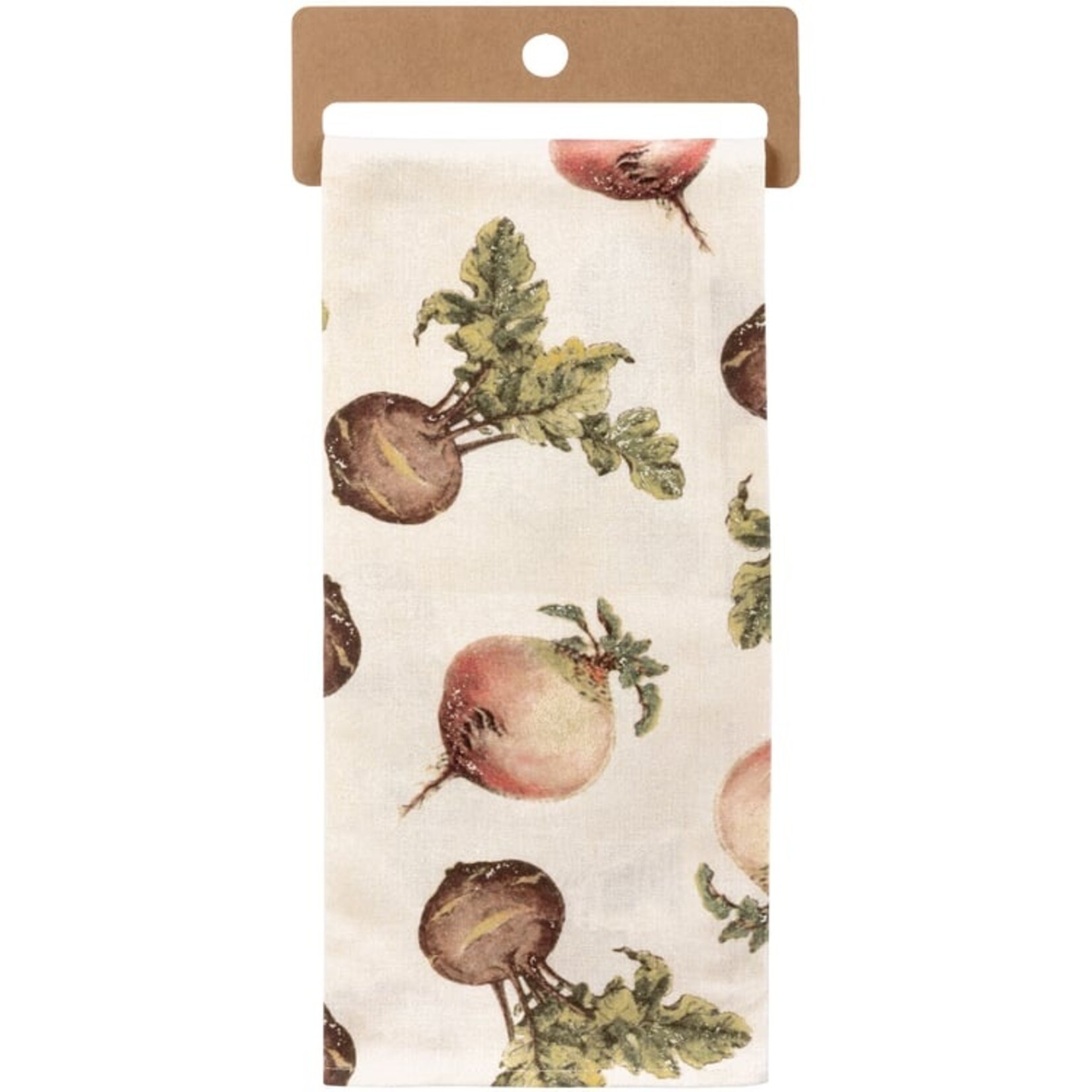 Primitives by Kathy Primitives by Kathy-You Make My Heart Beet Kitchen Towel
