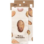 Primitives by Kathy What A Spud Muffin Kitchen Towel